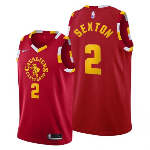 Cleveland Cleveland Cavaliers #2 Collin Sexton Youth 2021-22 City Edition Red NBA Jersey Youth->cleveland cavaliers->NBA Jersey