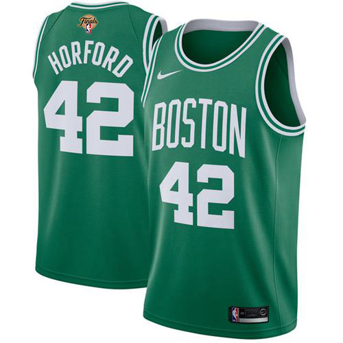 Nike Boston Celtics #42 Al Horford Green Youth 2022 NBA Finals Swingman Icon Edition Jersey Youth->youth nba jersey->Youth Jersey