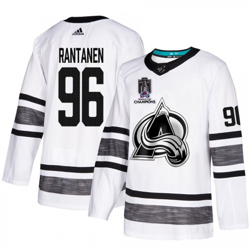 Colorado Colorado Avalanche #96 Mikko Rantanen White Youth 2022 Stanley Cup Champions Authentic All-Star Stitched NHL Jersey Youth->youth nhl jersey->Youth Jersey