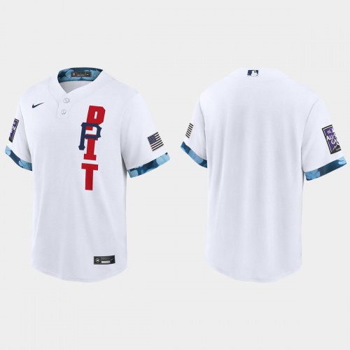Pittsburgh Pittsburgh Pirates 2021 Mlb All Star Game Fan’s Version White Jersey Men’s->pittsburgh pirates->MLB Jersey