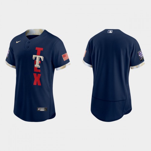 Texas Texas Rangers 2021 Mlb All Star Game Authentic Navy Jersey Men’s->texas rangers->MLB Jersey