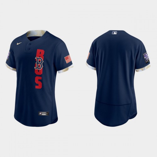 Boston Boston Red Sox 2021 Mlb All Star Game Authentic Navy Jersey Men’s->boston red sox->MLB Jersey