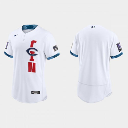 Cincinnati Cincinnati Reds 2021 Mlb All Star Game Authentic White Jersey Men’s->youth nfl jersey->Youth Jersey
