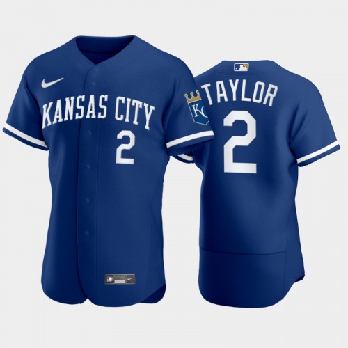 Kansas City Kansas City Royals #2 Michael A. Taylor Men’s Nike Authentic 2022 Royal Blue Jersey Men’s->kansas city royals->MLB Jersey