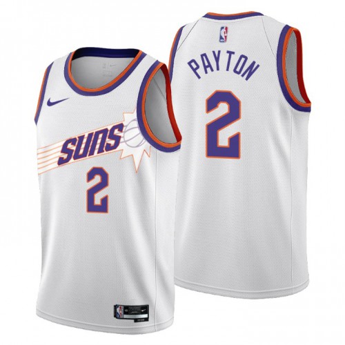 Nike Phoenix Suns #2 Elfrid Payton Men’s 2022-23 City Edition NBA Jersey – Cherry Blossom White Men’s->phoenix suns->NBA Jersey