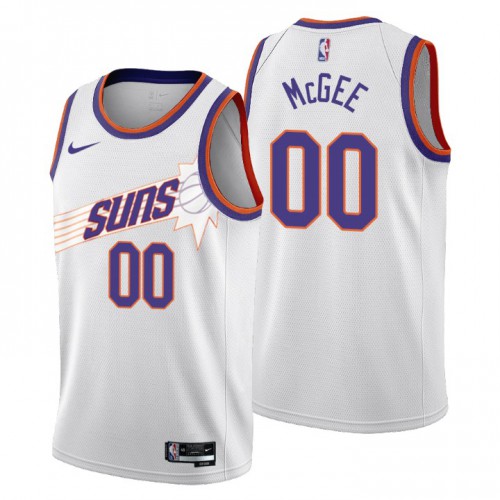 Nike Phoenix Suns #00 Javale McGee Men’s 2022-23 City Edition NBA Jersey – Cherry Blossom White Men’s->phoenix suns->NBA Jersey