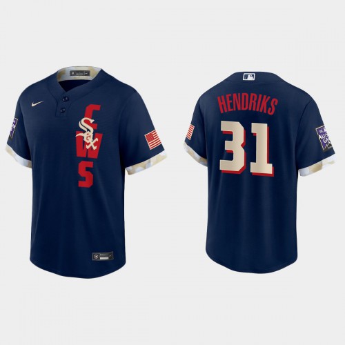 Chicago Chicago White Sox #31 Liam Hendriks 2021 Mlb All Star Game Fan’s Version Navy Jersey Men’s->youth mlb jersey->Youth Jersey