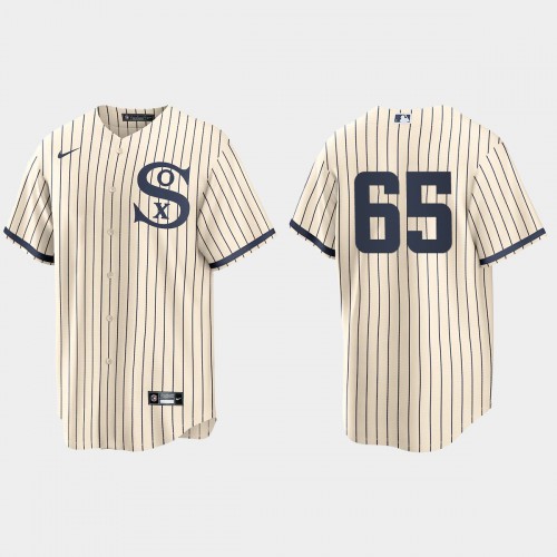 Chicago Chicago White Sox #65 Codi Heuer Men’s Nike White 2021 Field of Dreams Game MLB Jersey Men’s->chicago white sox->MLB Jersey