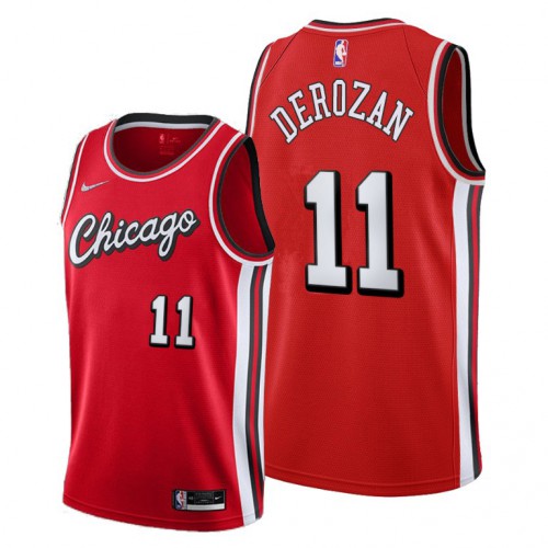 Chicago Chicago Bulls #11 Demar Derozan Women’s 2021-22 City Edition Red NBA Jersey Womens->women nba jersey->Women Jersey