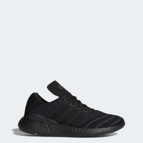 Mens Core Black Adidas Originals Busenitz Pureboost Primeknit Shoes 117KMDTU->Adidas Men->Sneakers