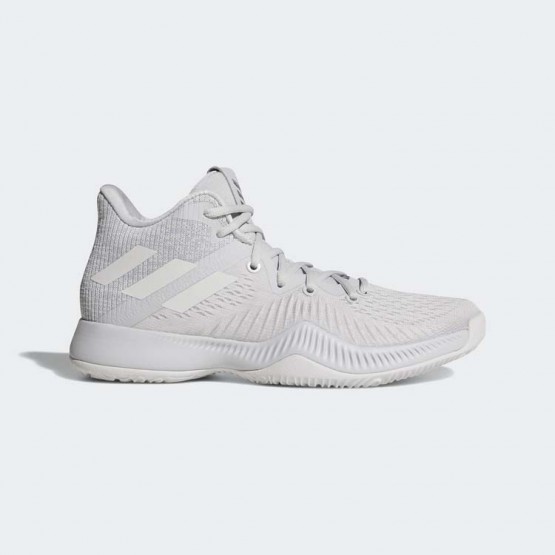 Mens Light Solid Grey/White Adidas Mad Bounce Basketball Shoes 118QIFWE->Adidas Men->Sneakers