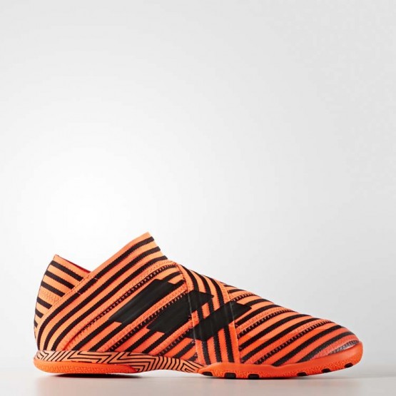 Mens Solar Orange/Core Black Adidas Nemeziz Tango 17+ 360 Agility Indoor Soccer Cleats 122MFSLK->Adidas Men->Sneakers