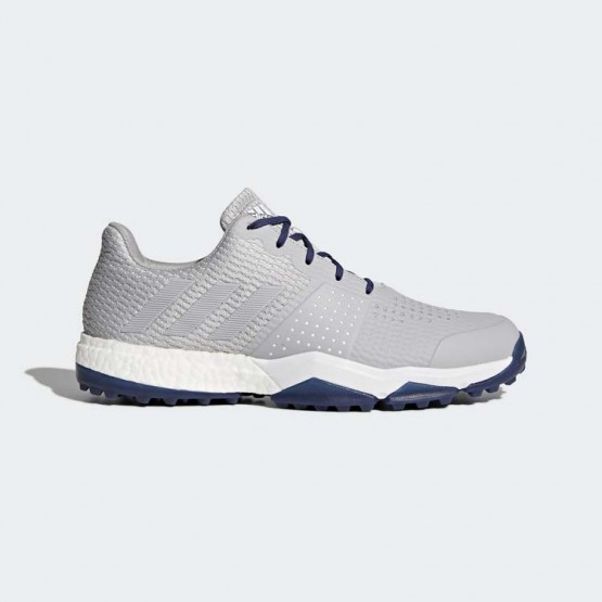 Mens Grey/Noble Indigo Adidas Adipower S Boost 3 Golf Shoes 133NDKIE->Adidas Men->Sneakers