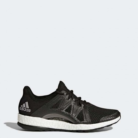 Womens Core Black/Tech Silver Metalic Adidas Pureboost Xpose Running Shoes 161PDOQT->Adidas Women->Sneakers