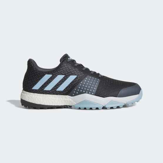 Mens Grey/Blue Adidas Adipower S Boost 3 Golf Shoes 163HVUTN->Adidas Men->Sneakers