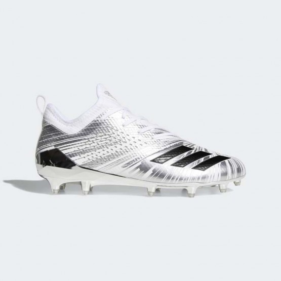 Mens Silver Metallic/Metallic Silver/White Adidas Adizero 5-star 7.0 Cleats Football Cleats 190HGAZN->->Sneakers