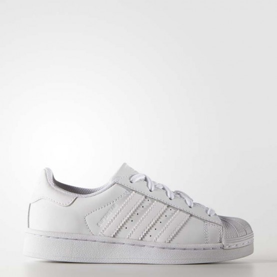 Kids White Ftw/White Adidas Originals Superstar Foundation Shoes 203PNDXV->Adidas Kids->Sneakers