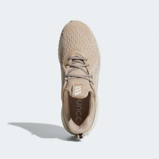 Womens Ash Pearl/Legacy White Adidas Alphabounce 1 Running Shoes 237NSJXM->Adidas Women->Sneakers