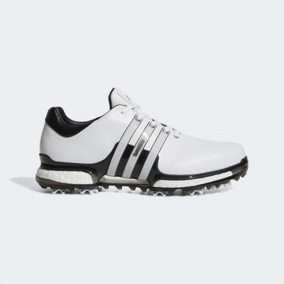Mens White/Core Black Adidas Tour 360 Boost 2.0 Golf Shoes 270KPSGN->Adidas Men->Sneakers