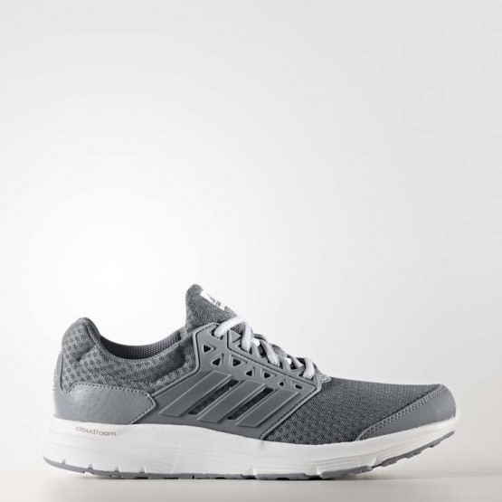 Mens Grey/Clear Grey Adidas Galaxy 3 Running Shoes 280IBPCO->Adidas Men->Sneakers
