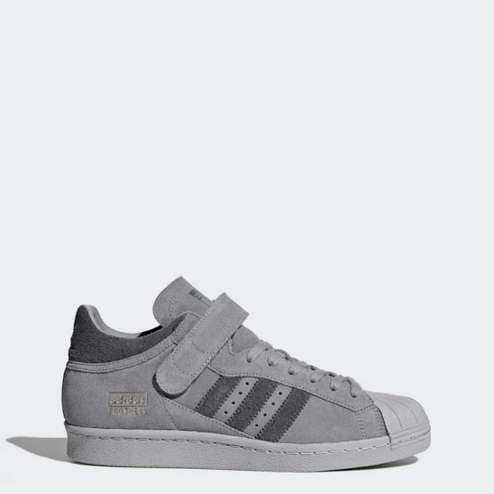 Mens Grey Adidas Originals Proshell 80s Shoes 336YDUZJ->Adidas Men->Sneakers