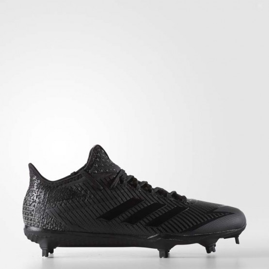Mens Core Black/Black/Neo Iron Adidas Adizero Afterburner 4 Cleats Baseball Shoes 344QMYAD->Adidas Men->Sneakers