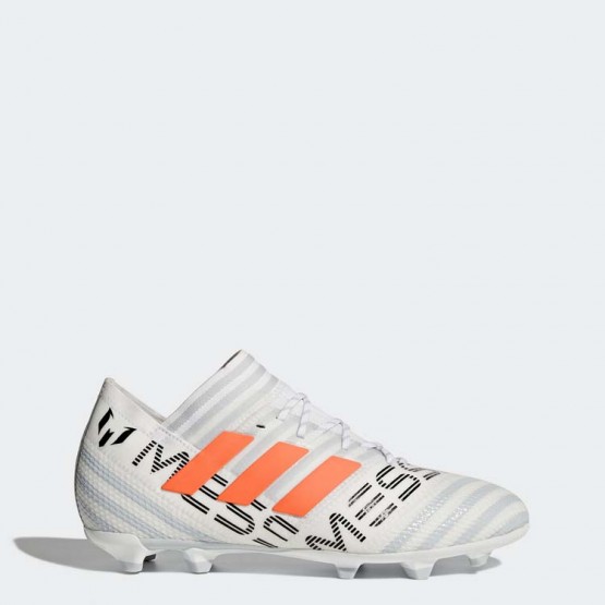 Kids White/Warning/Clear Grey Adidas Nemeziz 17.1 Firm Ground Cleats Soccer Cleats 363OLXSR->Adidas Men->Sneakers