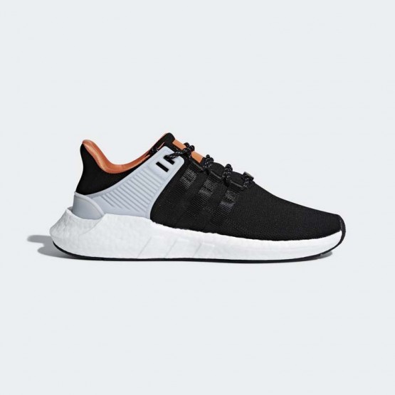 Mens Core Black/Black/White Adidas Originals Eqt Support 93/17 Shoes 368KOBYU->Adidas Men->Sneakers