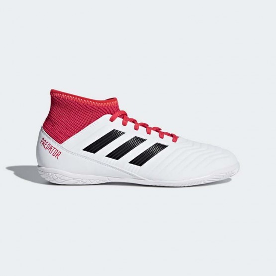 Kids White/Black Adidas Predator Tango 18.3 Indoor Soccer Cleats 385DUSCZ->Adidas Kids->Sneakers