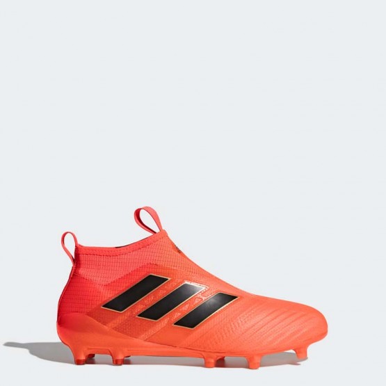 Mens Solar Orange/Core Black/Solar Red Adidas Ace 17+ Purecontrol Firm Ground Cleats Soccer Cleats 466KWUCT->->Sneakers