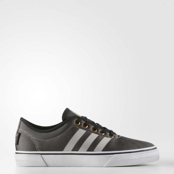 Mens Grey/Black/White Adidas Originals Adiease Classified Shoes 496NTALU->Adidas Men->Sneakers