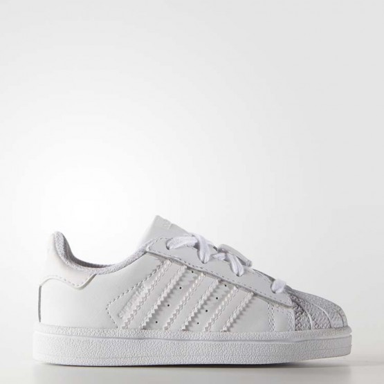 Kids White Ftw/White Adidas Originals Superstar Shoes 512WXVMU->Adidas Kids->Sneakers
