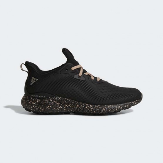 Womens Core Black/Ash Pearl Adidas Alphabounce 1 Running Shoes 517QXUAM->Adidas Women->Sneakers