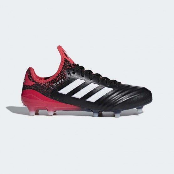 Mens Core Black/White Adidas Copa 18.1 Firm Ground Cleats Soccer Cleats 545XOPIG->Adidas Men->Sneakers