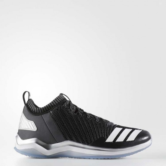 Mens Core Black/White/Onix Adidas Icon Trainer Training Shoes 551BYJMA->Adidas Men->Sneakers