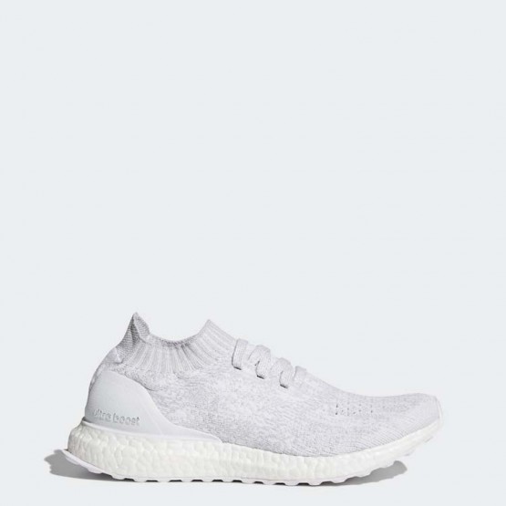Womens White/Crystal White Adidas Ultraboost Uncaged Running Shoes 560EIQFS->Adidas Women->Sneakers