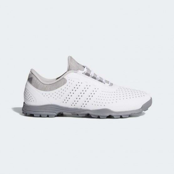 Womens Light Grey Heather/Grey Adidas Adipure Sport Golf Shoes 583QTAKH->Adidas Women->Sneakers
