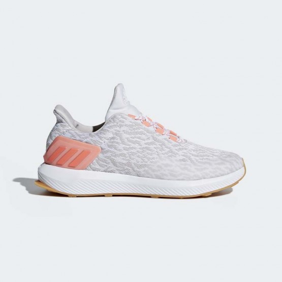 Kids White/Chalk Pearl/Chalk Coral Adidas Rapidarun Uncaged Running Shoes 589IQVCH->Adidas Kids->Sneakers