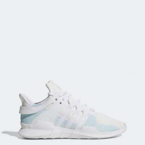 Mens White/Blue Spirit/Off White Adidas Originals Eqt Support Adv Parley Shoes 597GHYBD->Adidas Men->Sneakers