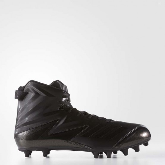 Mens Core Black/Black Adidas Freak High Wide Cleats Football Cleats 601SOQIZ->Adidas Men->Sneakers