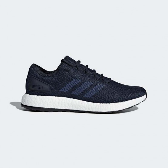 Mens Collegiate Navy/Trace Blue Adidas Pureboost Running Shoes 634FZKVO->Adidas Men->Sneakers