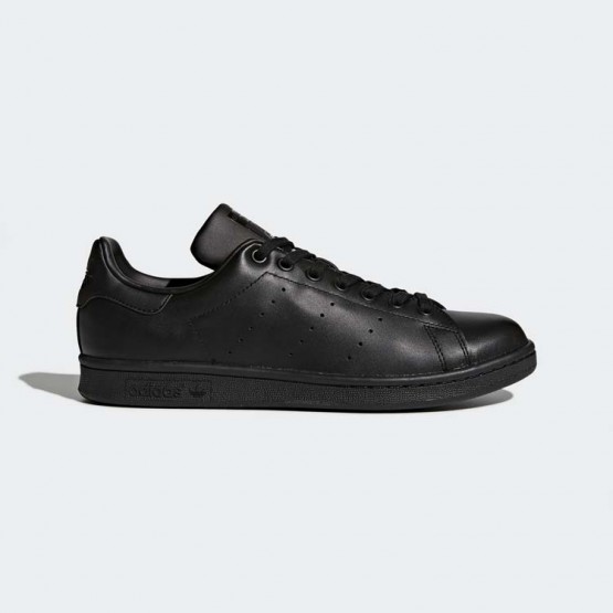 Mens Core Black/Black Adidas Originals Stan Smith Shoes 663PFOYJ->Adidas Men->Sneakers