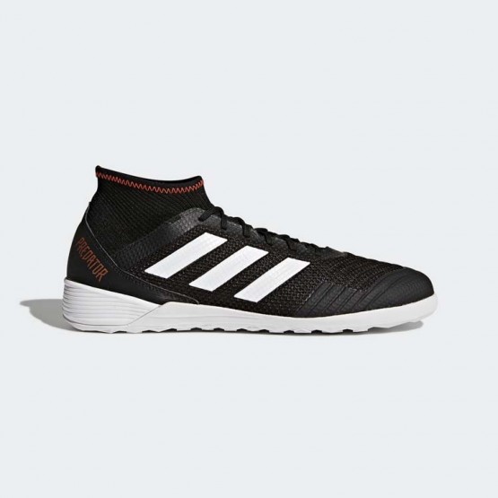 Mens Core Black/White/Infrared Adidas Predator Tango 18.3 Indoor Soccer Cleats 667KAQDR->Adidas Men->Sneakers
