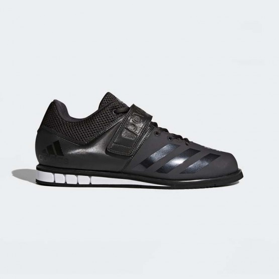 Mens Utility Black/Black/White Adidas Powerlift.3.1 Weightlifting Shoes 673QMAIF->->Sneakers