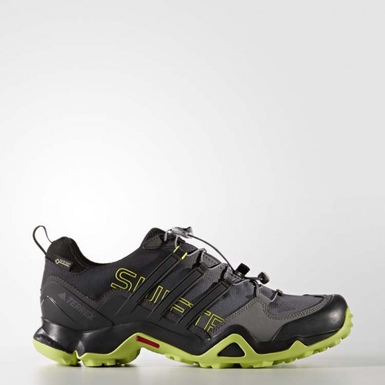Mens Core Black/Semi Solar Yellow Adidas Terrex Swift R Gtx Outdoor Shoes 711FKMXD->Adidas Men->Sneakers