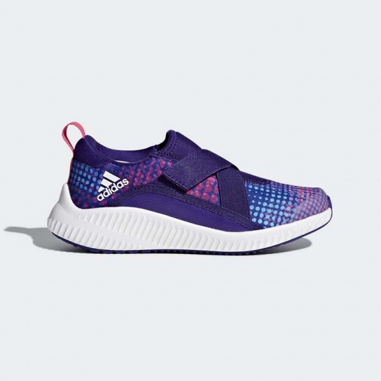 Kids Collegiate Purple/White Adidas Fortarun X Running Shoes 729RQTSG->Adidas Kids->Sneakers
