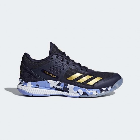 Womens Multicolor Adidas Crazyflight Bounce Volleyball Shoes 741JGOLV->Adidas Women->Sneakers