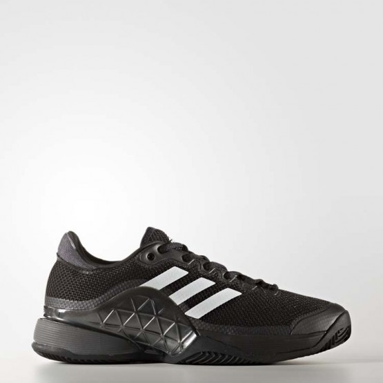 Mens Core Black/Night/White Adidas Barricade 2017 Clay Tennis Shoes 748ROSGK->Adidas Men->Sneakers