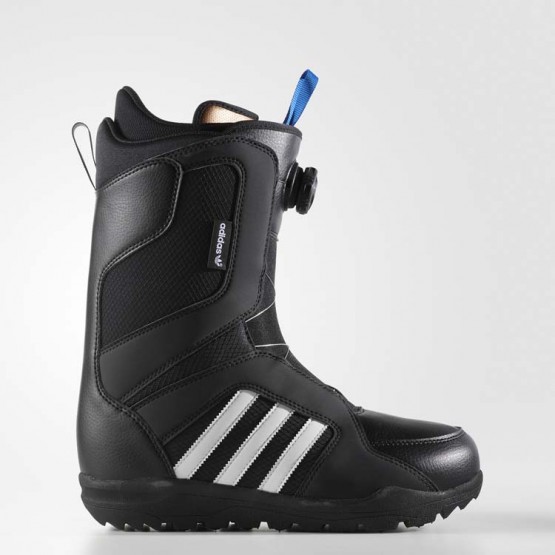 Mens Core Black/White/Black Adidas Originals Tencza Adv Boots Shoes 763CZWNS->Adidas Men->Sneakers