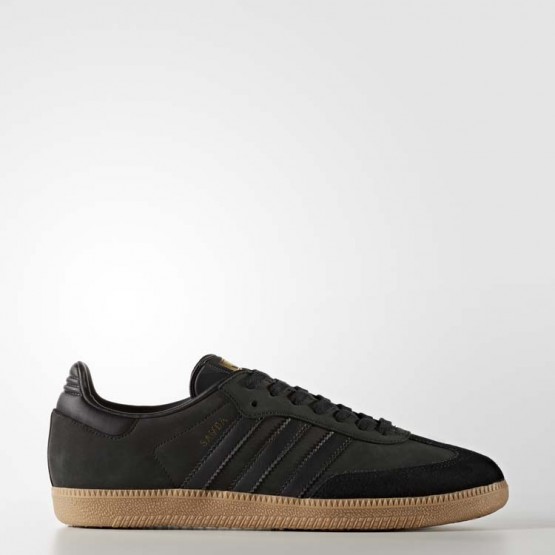 Mens Core Black/Gold Metallic Adidas Originals Samba Og Shoes 764ZLTDF->Adidas Men->Sneakers